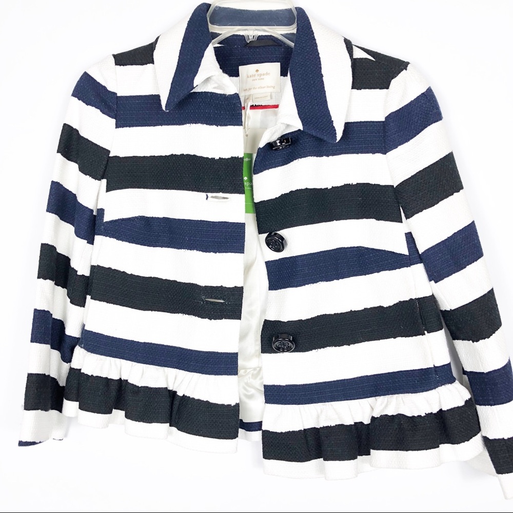 Kate Spade | Black Ari Jacket Blazer - Picture 2 of 8